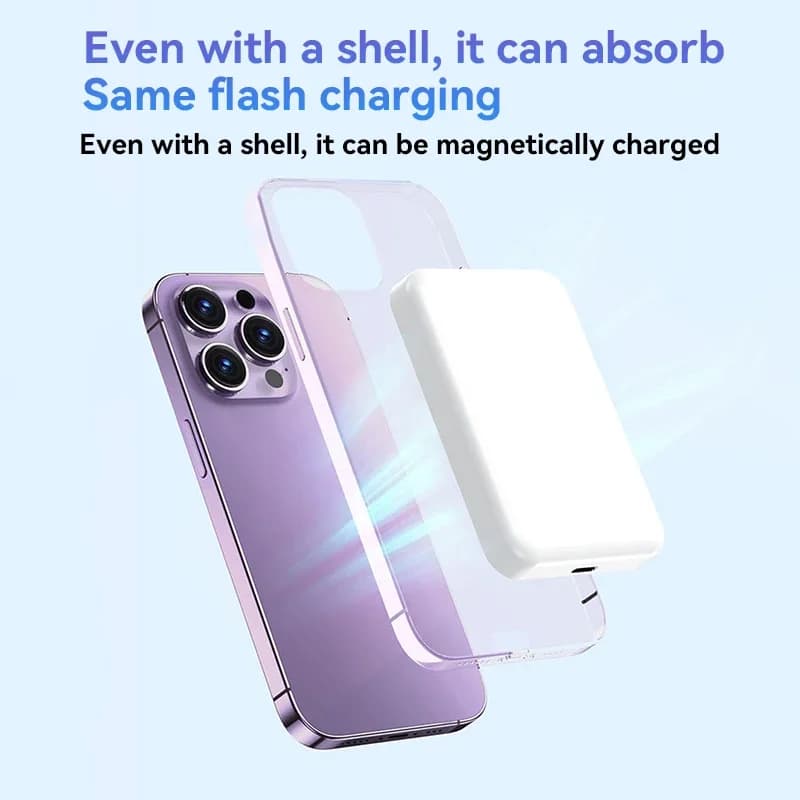 OnePlus 50000mAh Magnetic Wireless Power Bank PD 22.5W Fast Charger Powerbank Portable External Battery For iPhone Samsung New - 4