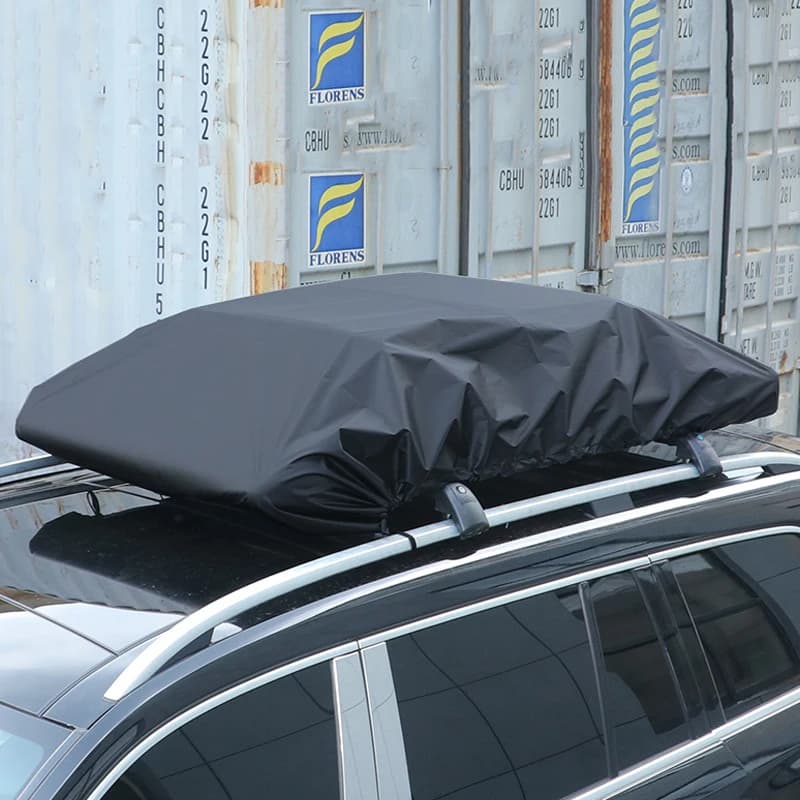 Multi Size Car Roof Rack Cover 210D Oxford Cloth Car Roof Travel Bag Waterproof Rain Cover Luggage Cargo Covers For Off-Road SUV - 2