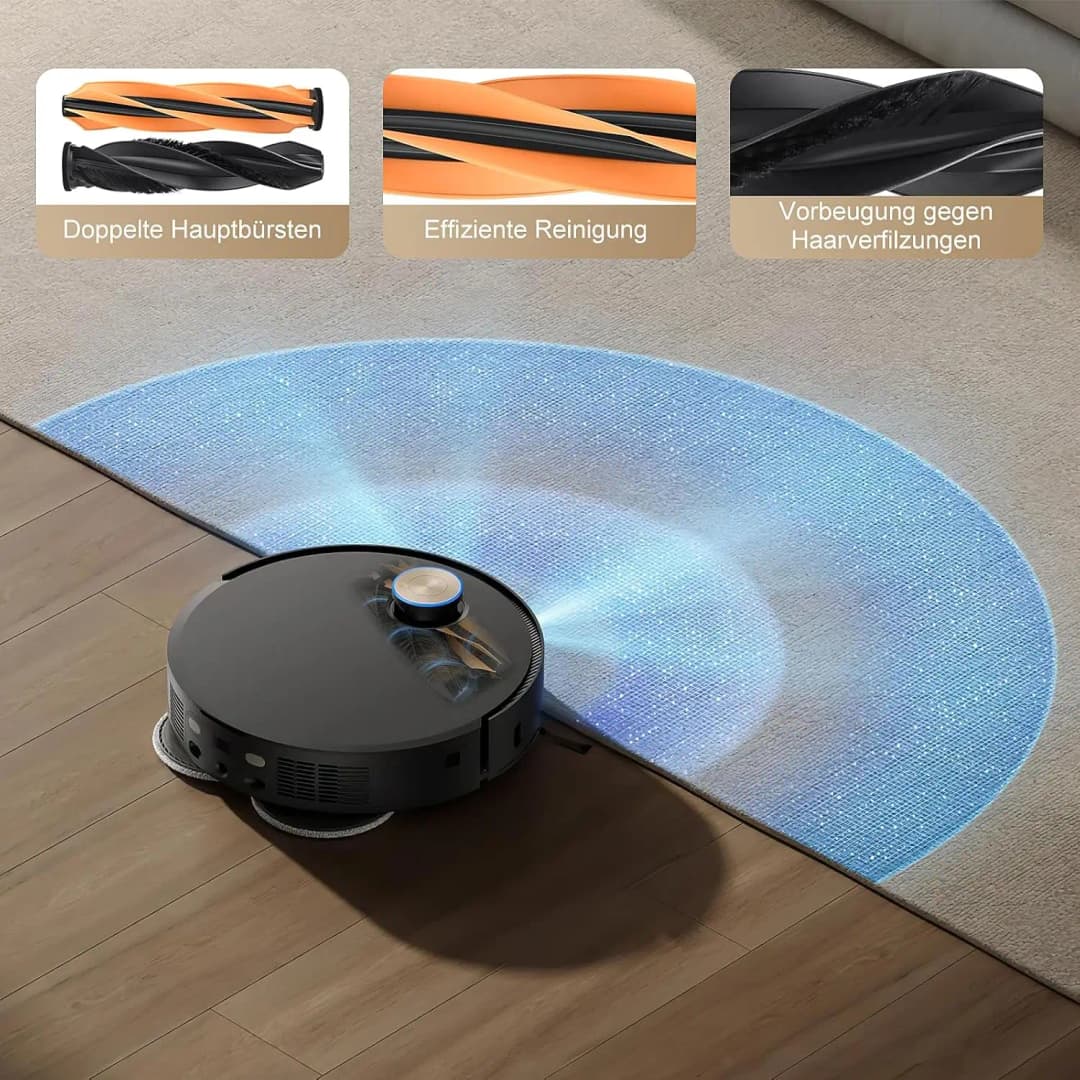 Dreame MOVA V50 Ultra Complete Robot Vacuum Cleaner Replacement Accessories Main Side Brush Mop Cloth Hepa Filter Dust Bag Spare - 3