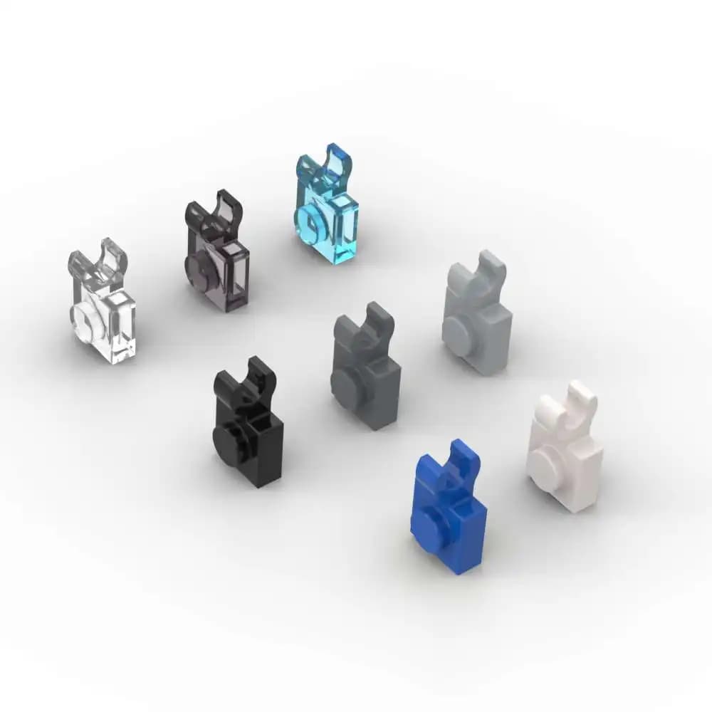 MOC 10 قطع 61252 تعديل 1x1 مكعبات بناء 6019 مع مشبك O مفتوح طوب جسيمات لغز فكرة لعب أطفال هدايا عيد ميلاد