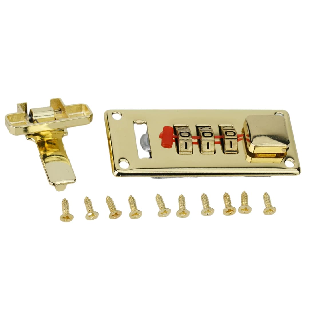 الجمع بين قفل بكلمة مرور قفل الأمتعة قفل حقيبة مكافحة سرقة قفل برمز الحديد ملحقات الأجهزة المنزلية - 4