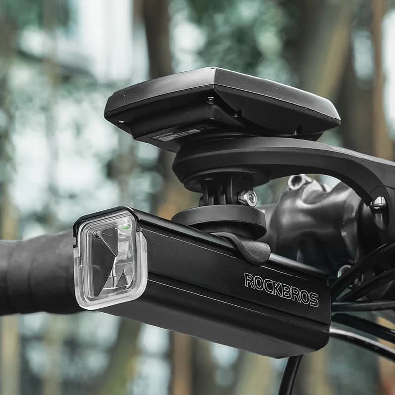 ROCKBROS GPS Bike Computer Mount Holder Nylon Bike Light Holder Bicycle Handlebar Bracket For BracketGarmin/Wahoo/Bryton/Camera - 6