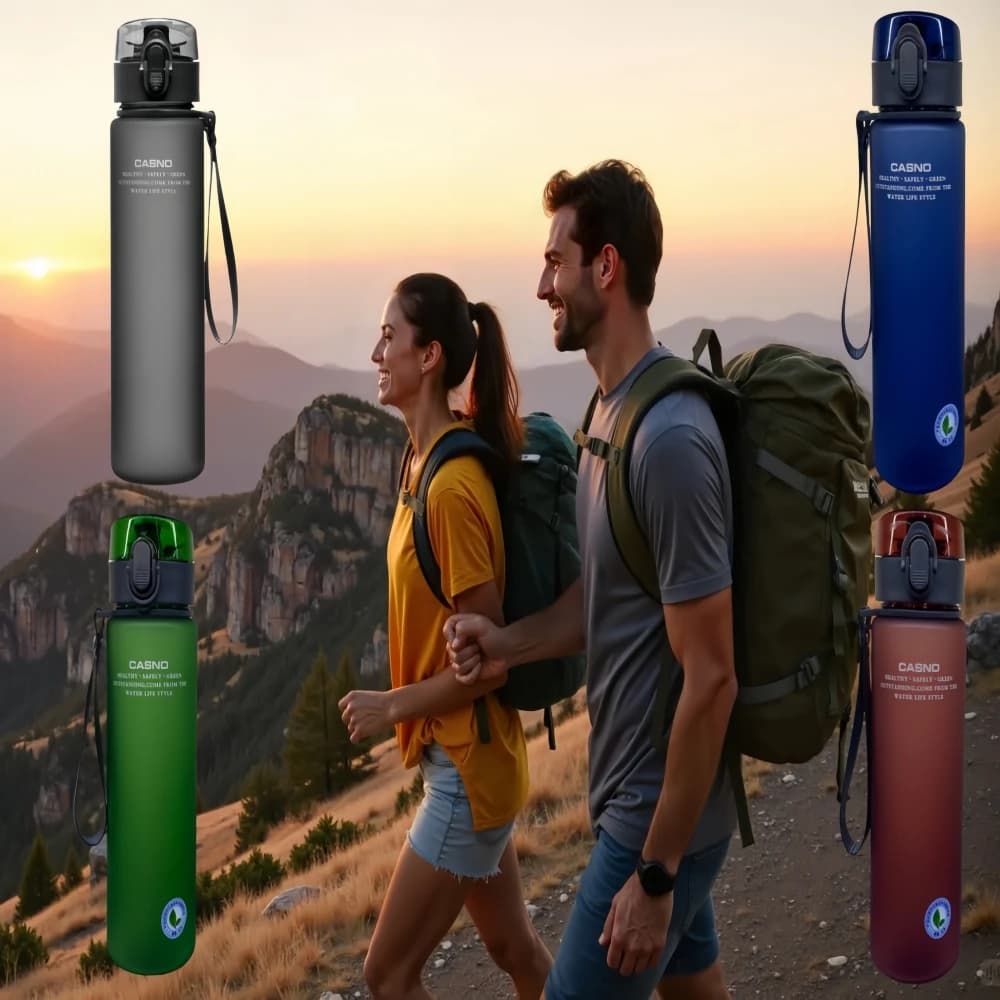 1pcs 400/560ML High Quality BPA Free Leak Proof Sports Water Bottle Tour Hiking Portable My Favorite Drink Bottles UNBreak - 5
