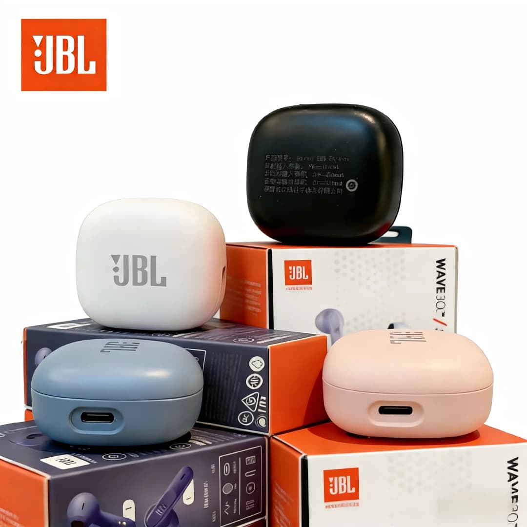 JBL Wave 300 TWS True Wireless Bluetooth Earphones Bass Sound Sports Music Wireless Earphones JBL W300 Earphones With MIC - 5