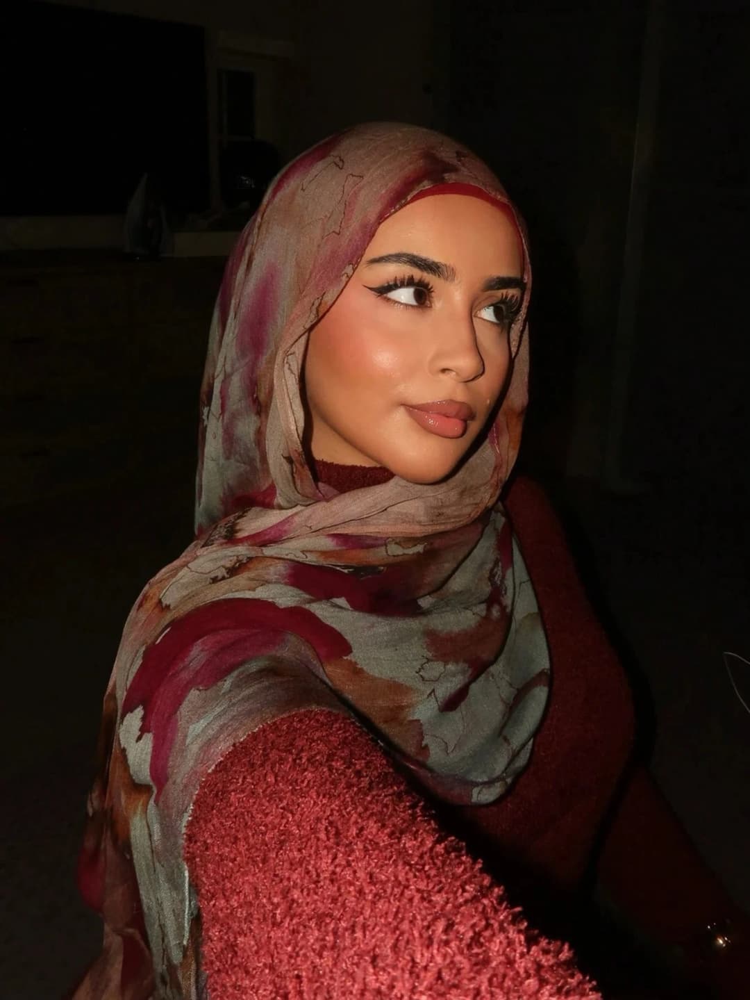 حجاب نسائي إسلامي مطبوع عليه ألوان مائية أنماط بوهيمية وشاح ناعم أوشحة رمضان وشاح الحجاب شالات عمامة حجاب قابل للتنفس - 3