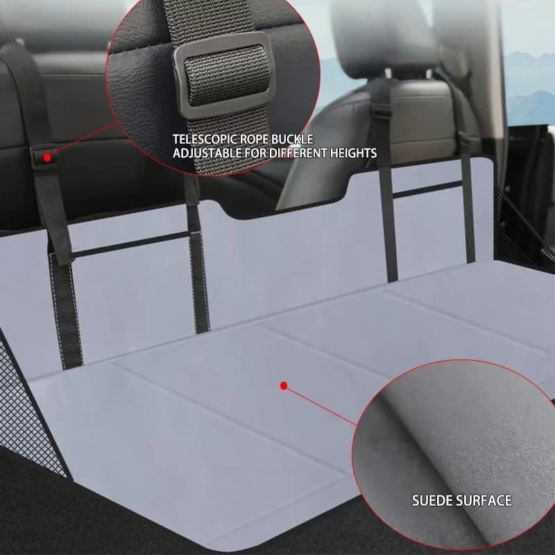 لسيارات SUV تيسلا موديل Y/3 حصيرة سيارة سرير تخييم قابل للطي مرتبة سفر غير قابلة للنفخ مرتبة إضافية طويلة للسيارة للزوجين - 2
