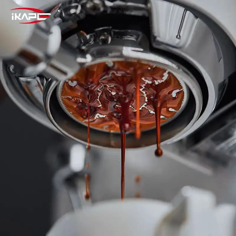 IKAPE Beehive Stainless Steel Espresso Filter Basket-Precision High Extraction for51/54/58MM Bottomless Portafilter Coffee Maker - 5