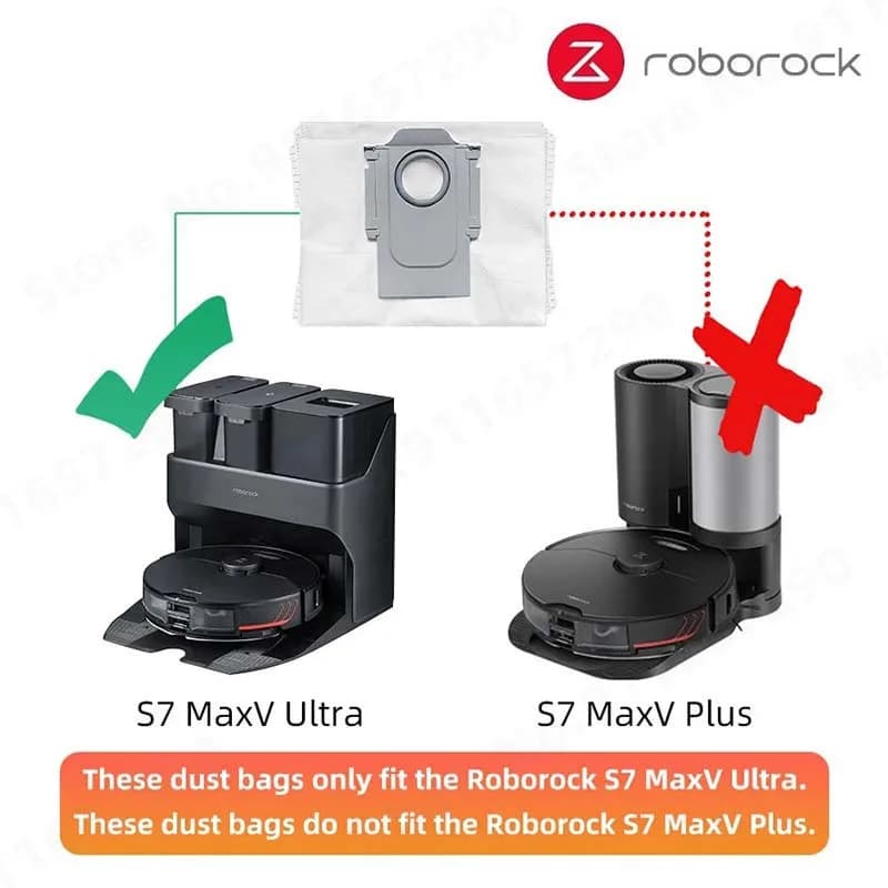 إكسسوارات قطع غيار ممسحة فلتر Hepa فرشاة جانبية رئيسية Roborock S7 MaxV S7 MaxV Plus S7 MaxV Ultra G10S لمكنسة كهربائية روبوت - 6