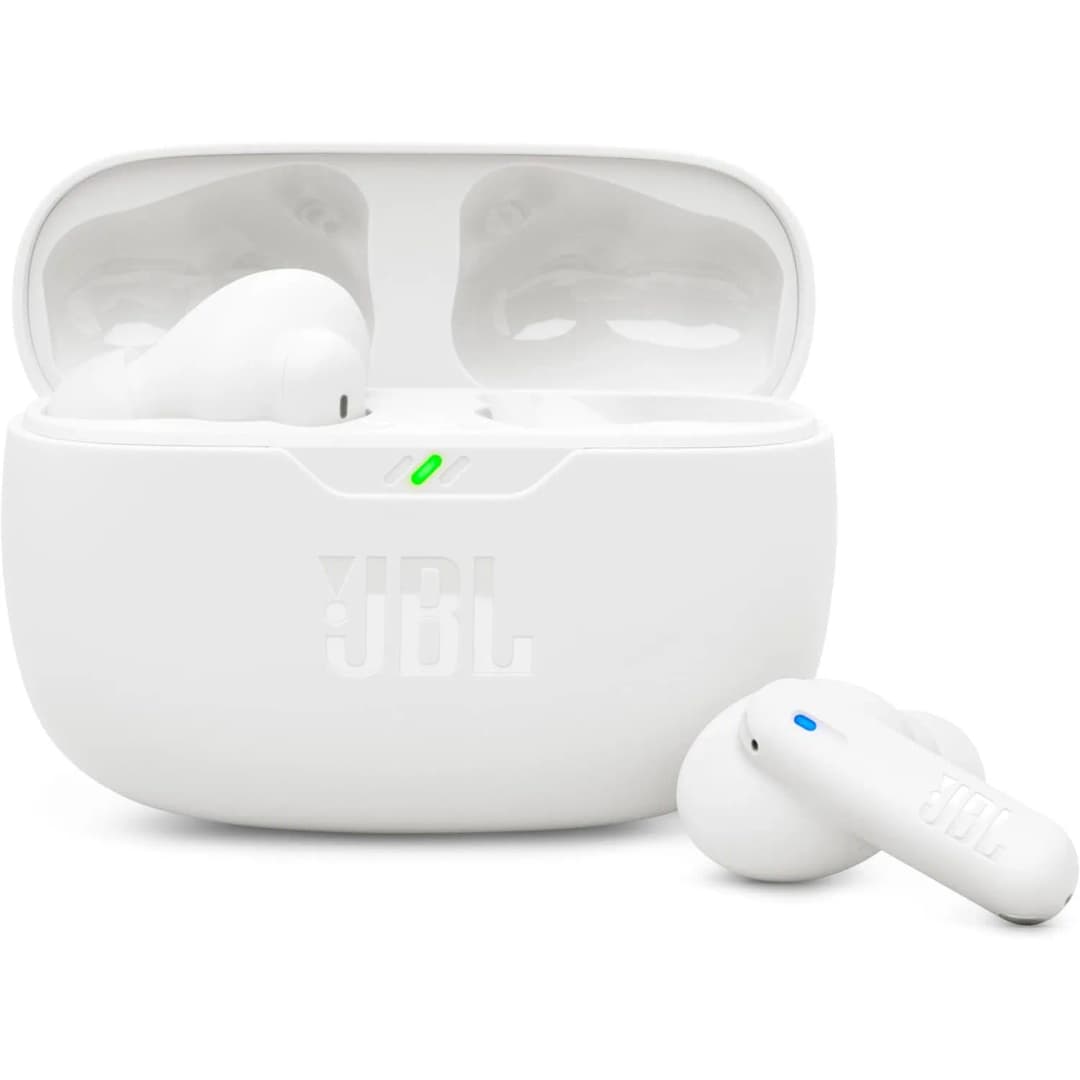 سماعة رأس بلوتوث لاسلكية شبه داخل الأذن JBL WAVE BEAM 2 مرخصة رسمياً مع تقليل الضوضاء التكيفي ومقاومة العرق للرياضة والمكالمات - 2