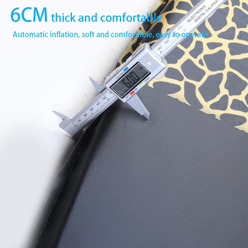 For Tesla Model 3 Model Y 2017-2026 Inflatable Air Mattress Outdoor Camping Inflatable Special Suede Fabric Car Travel Bed - 4