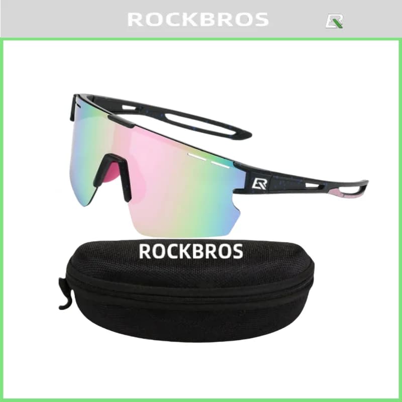 ROCKBROS نظارات دراجات جديدة، حماية UV400، مقاومة للضوء الشارد، مناسبة لركوب الدراجات، القيادة، الصيد، المشي لمسافات طويلة، وغيرها - 3