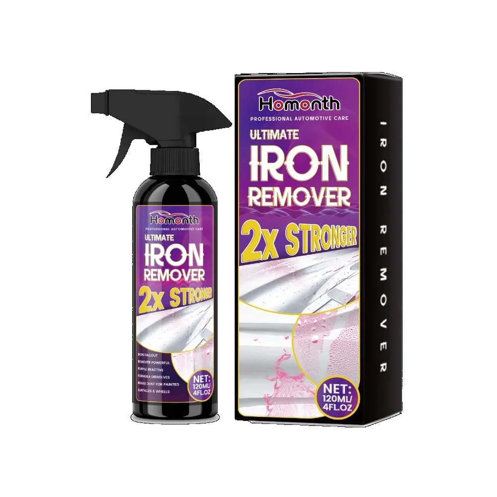 New Car Rust Remover Spray Powerful Rust Removal for Car Wheels & Metal Surfaces Strong Decontamination Auto Repair Supplies - 6