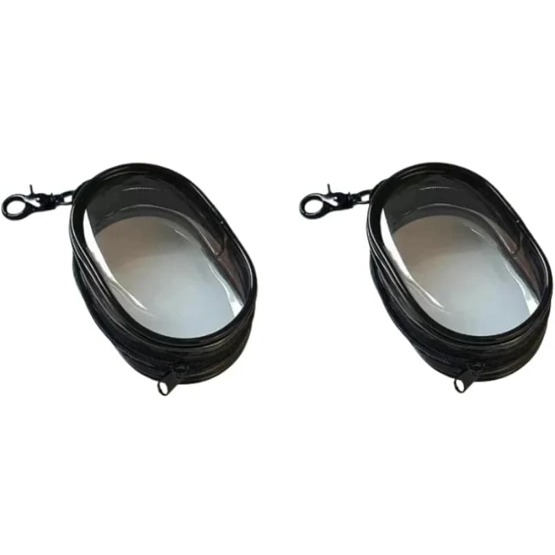 حقيبة منظمة للكابلات شفافة للسفر، حافظة شاحن محمول، تخزين إكسسوارات للمنزل - 3