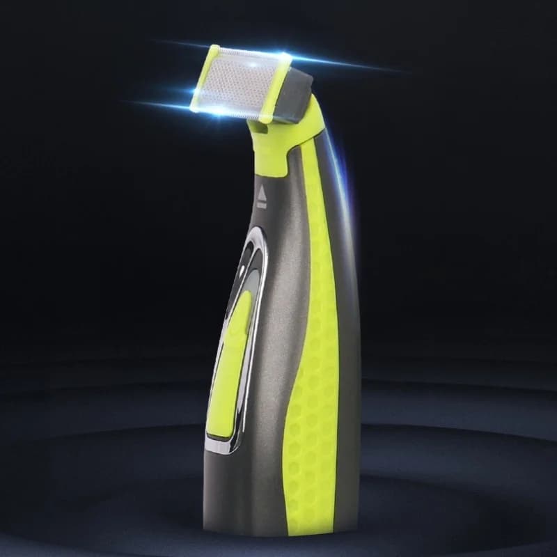 MLG 1pcs replacement head/1box USB rechargeable waterproof electric shaver beard shaver body trimmer men's shaver hair - 2