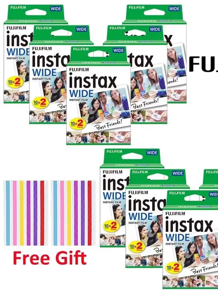 Fujifilm Photo Paper Instax Wide Photo Paper  Photo Paper 5 inch Wide Edge Film Double Pack WIDE Format Wide300 210 200Dedicated - 6