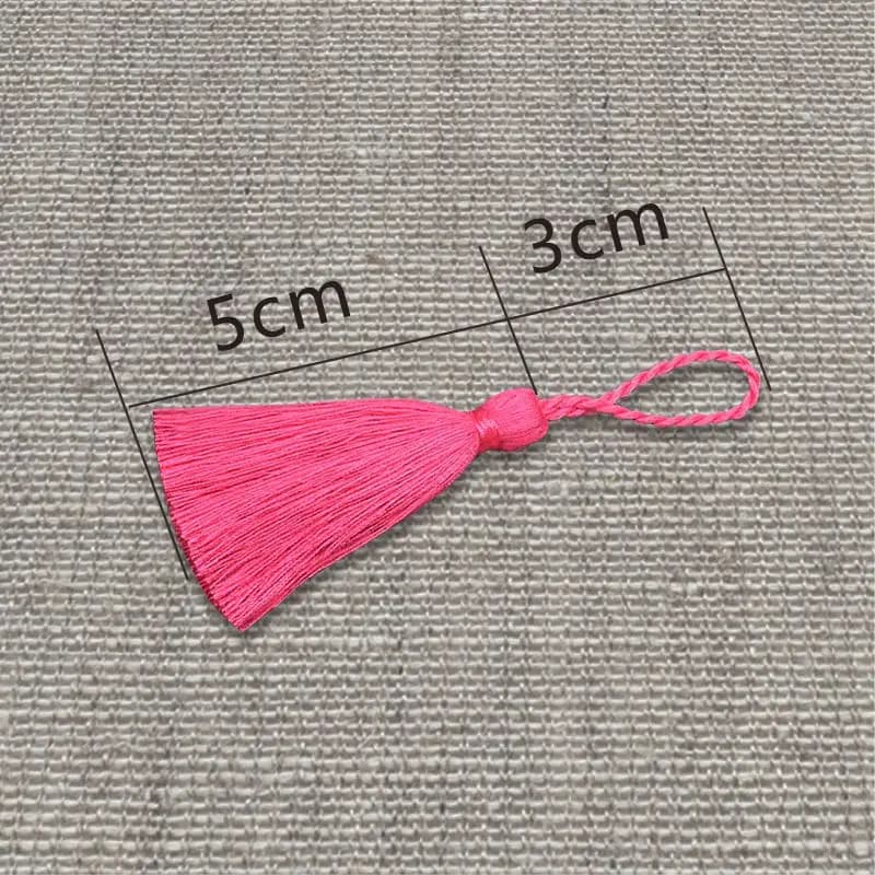 5-20Pcs 8cm Cotton Tassels Hanging Rope Fringe Tassels For Sewing Craft Home Curtains Garment Decoration Accessories - 4