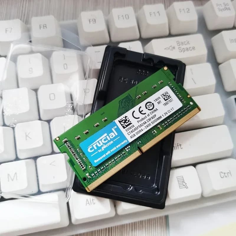Crucial DDR4 Notebook memory 4GB 8GB 16GB 32GB 2133MHz 2400MHz 2666MHz 3200MHz SODIMM 1.2V Laptop RAM PC4-21300S PC4-25600S 260Pin Compatible with HP Dell notebook intel and AMD - 3