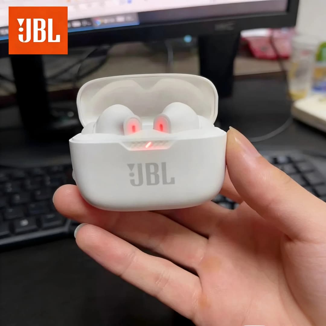 سماعات بلوتوث لاسلكية أصلية JBL Tune 230NC TWS، ستيريو باس، سماعات أذن رياضية T230NC، سماعات رأس لاسلكية للموسيقى - 2