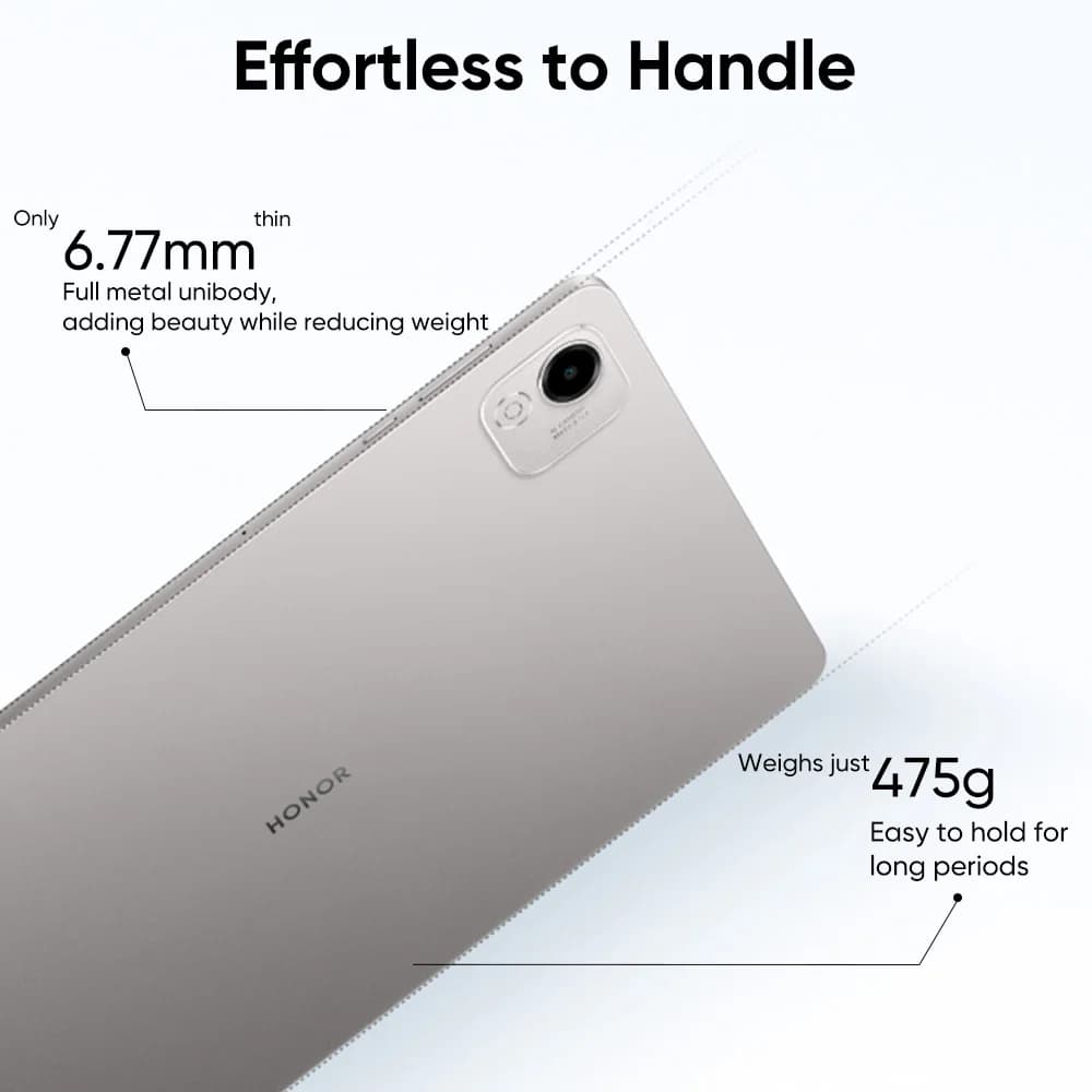 إصدار عالمي HONOR Pad X9a 11.5 بوصة 120 هرتز شاشة كاملة 2.5K معالج Snapdragon 685 هيكل معدني نحيف تابلت يدعم WiFi/LTE نظام Android15 بطارية 8300 مللي أمبير/ساعة - 3