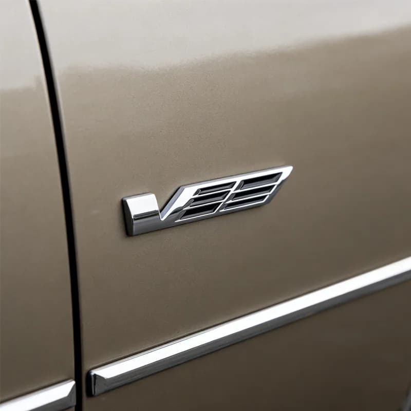 3D Metal Car Fender Decorative Sticker For Cadillac CT4 CT5 CT6 XT4 XT5 Sports Modification Accessories - 3