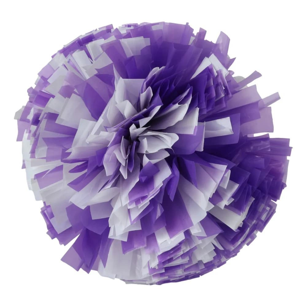 2PCS Cheerleader Pompom Girls Vevor Handle Style Cheering Ball Flower Sports Match Vocal Dance Party Concert Decorator Props - 3
