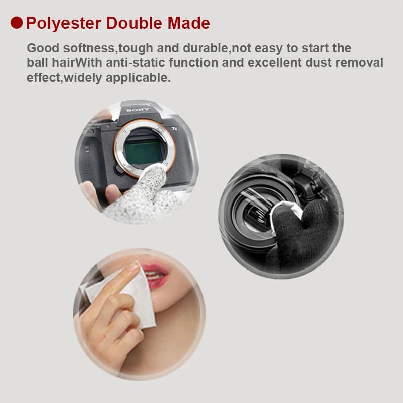 MECHANIC HK5090 10*10cm Dust Free Cloth Soft Cleanroom Wiper Microfiber Wipe Non-dust Fabric Clean LCD Repair Cloth for Phone - 4