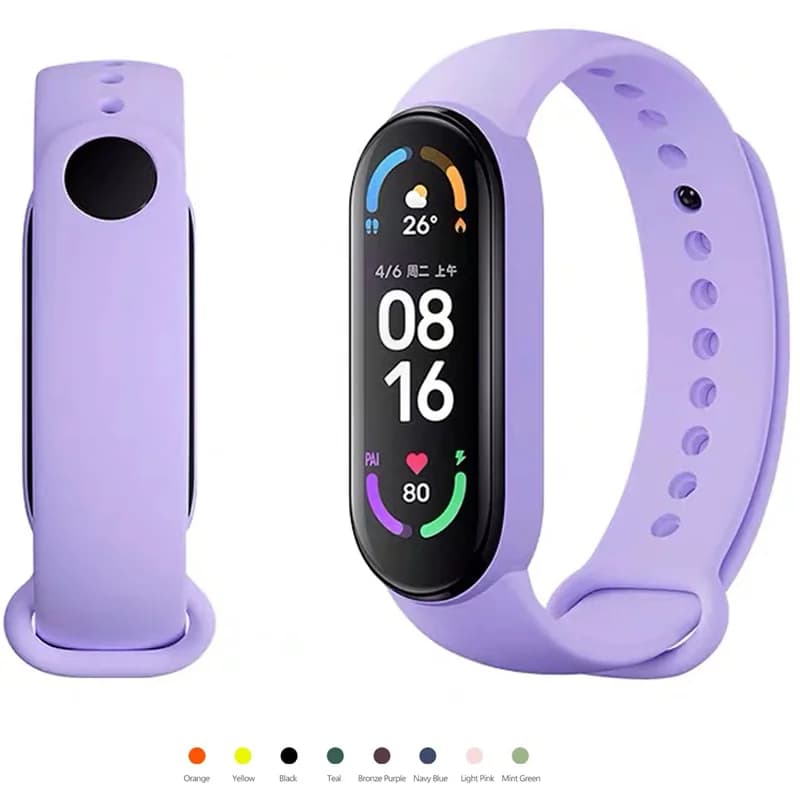 أساور ساعة لجهاز Xiaomi Mi Band 7 6 5 4 3 سوار معصم جديد من السيليكون سوار رياضي إكسسوارات ساعة ذكية Mi Band 7 6 5 - 2