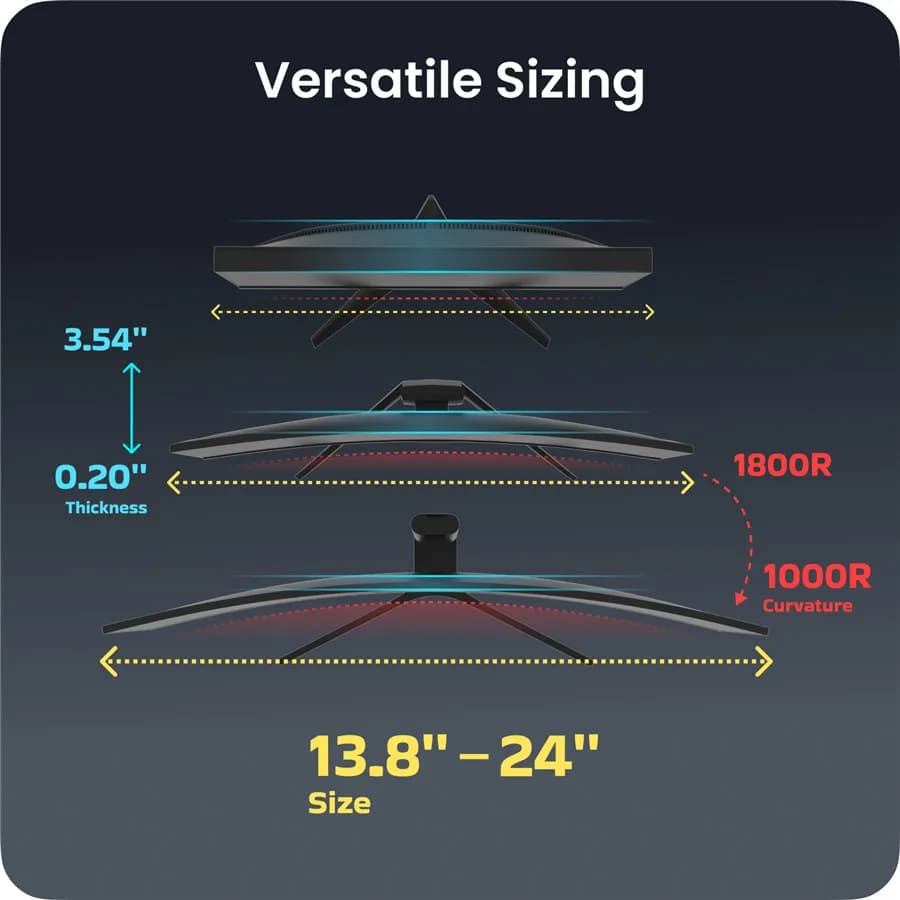 YEELIGHT Pura Monitor Light Bar LED Screen Light 45° Light Angle 40cm Eye Protection Light Touch Controls Stepless Dimming 6500K - 3