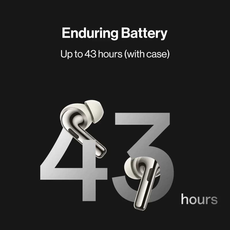 سماعات بلوتوث جديدة ون بلس بدز برو 3 إصدار عالمي TWS مع إلغاء ضوضاء 50dB وصوت مكاني لهواتف ون بلس 13 و13R و12 و12R ونورد 4 - 6