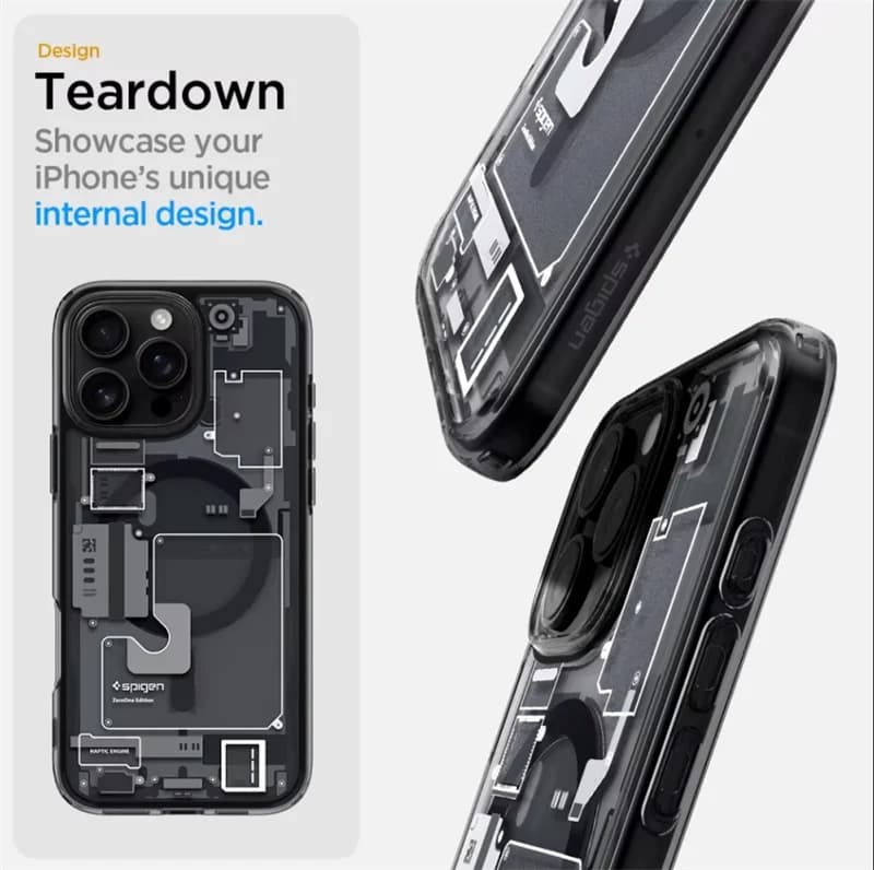 Spigen AZ1 Magnetic Case For iPhone Air 17 16 15 14 Plus 13 12 11 Pro Max For Apple Magsafe New Hard Cover For iPhone 18 Pro Max - 5