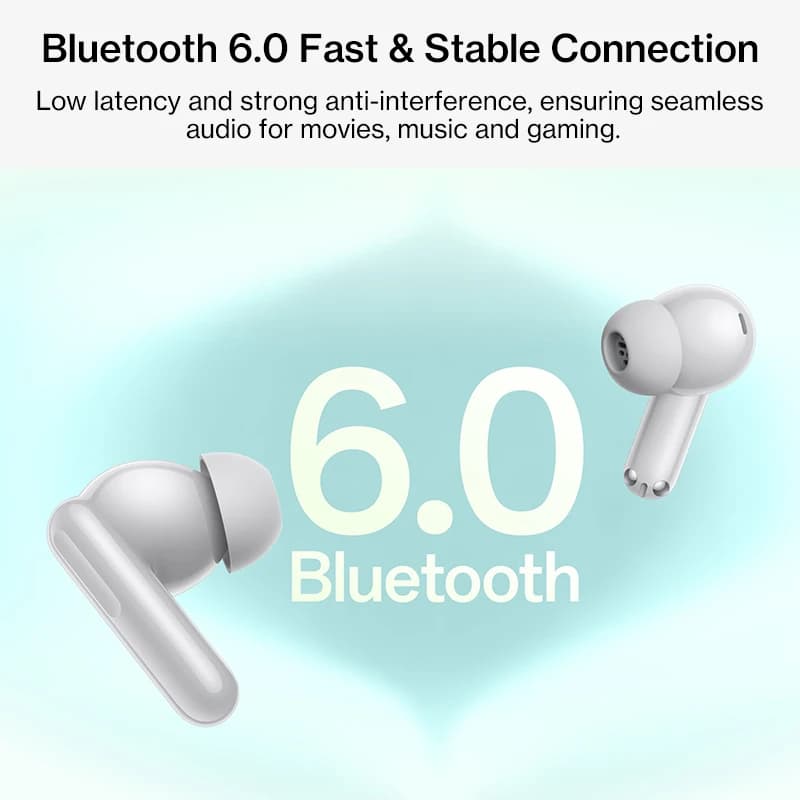 New OnePlus Nord Buds 4 pro Earphones Global Version 55dB Noise Cancelling Bluetooth 6.0 Smart Dual Controls 54 Hours Playback - 4