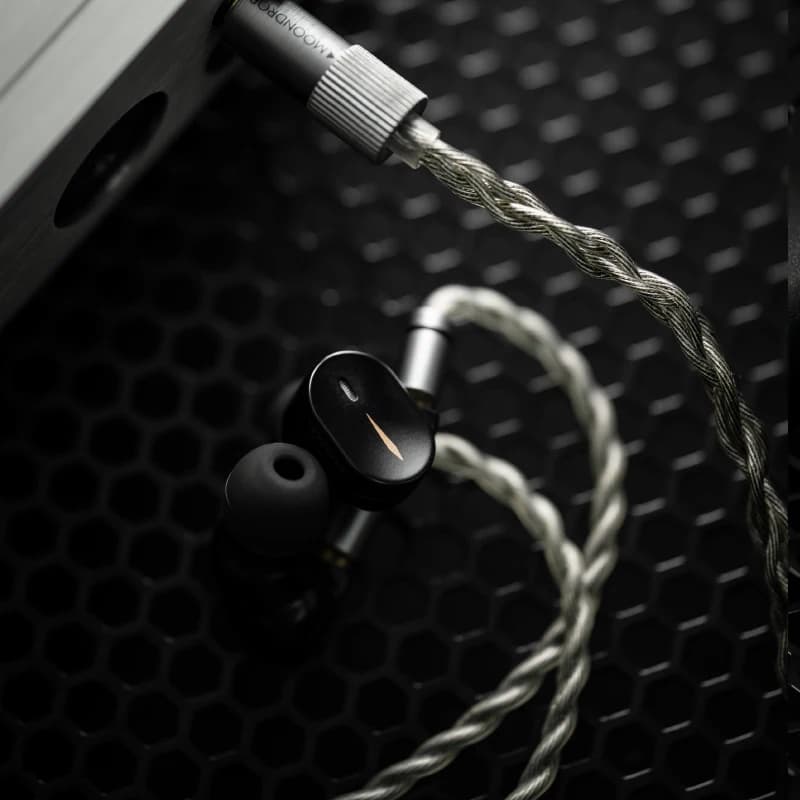 MOONDROP CHU III Earphones with Aluminum-magnesium Alloy Dome Composite Diaphragm Dynamic Driver LEMs CHU3 - 3