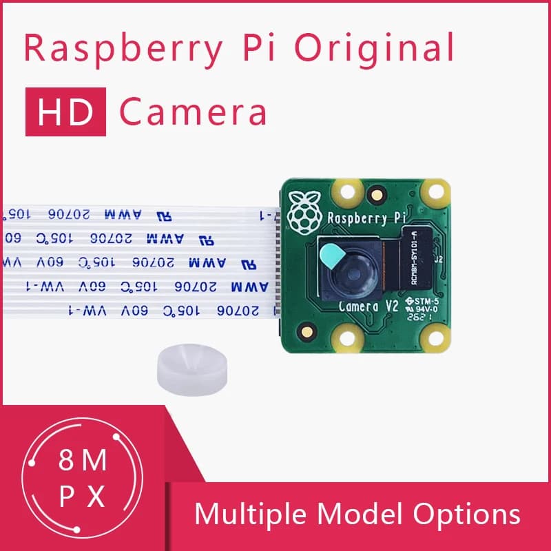 Official Raspberry Pi Camera V2 Module NoIR Night Vision 8 Million Pixels Sony IMX219 Sensor , For Raspberry Pi 4 / 3B+ / 3B - 3
