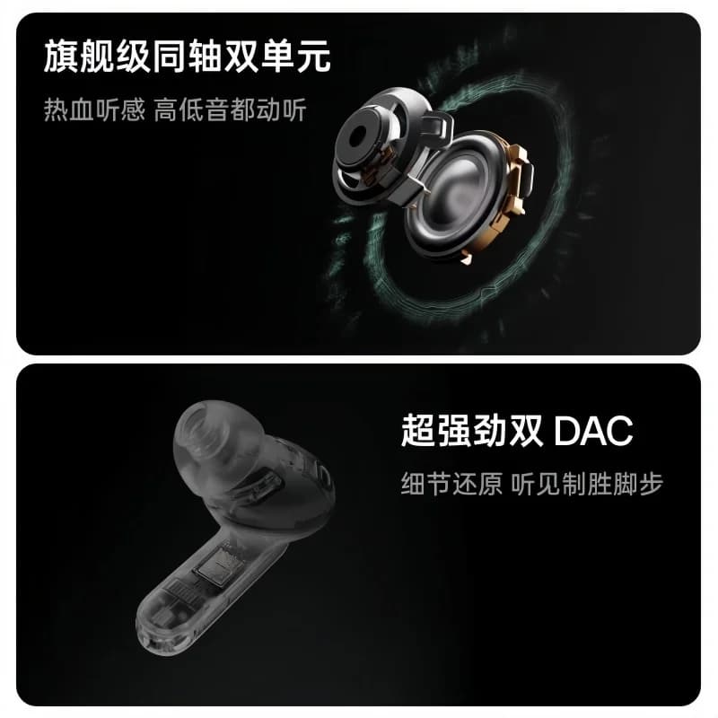 Oneplus Buds 4 TWS Wireless Bluetooth Earphone LHDC5.0 55dB Active Noise Canceling 45h Battery IPX4 Waterproof For Gaming Gym - 5