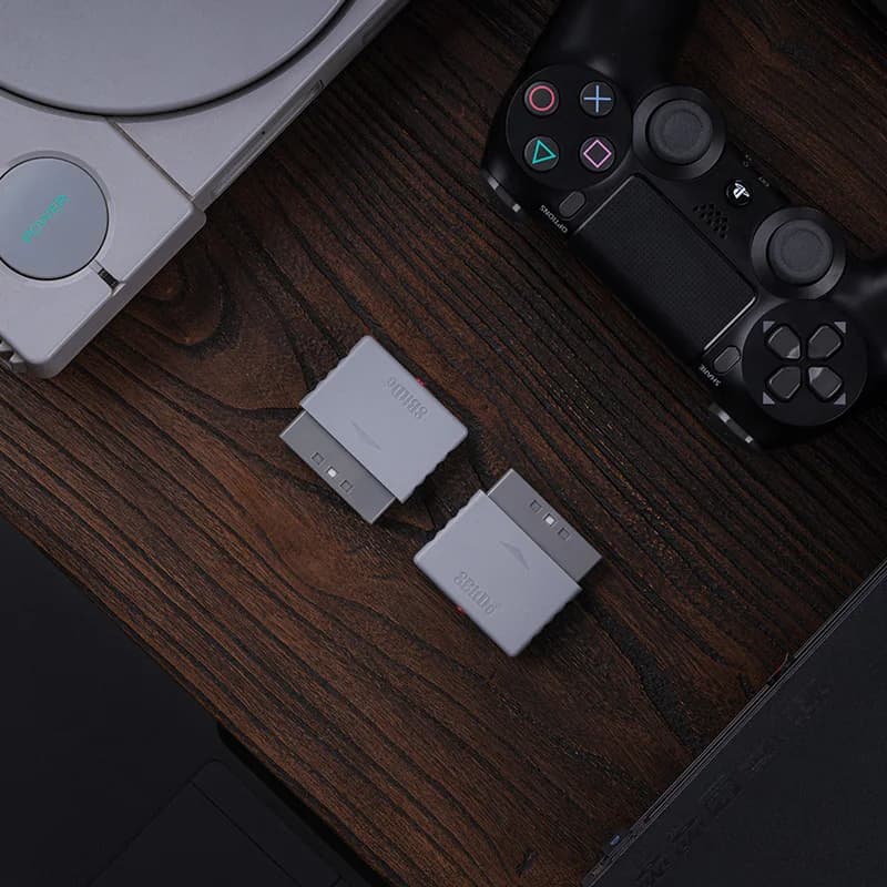 8Bitdo PS Bluetooth Receiver Retro Adapter Support for PS1/PS2 hosts Windows 10/11 Game Accessories for Mainstream Controllers - 6