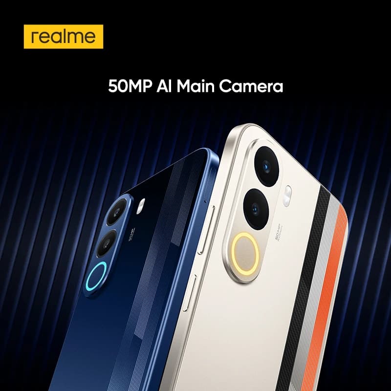 [New Launch] realme P4x Smartphone 6.8" 120Hz LCD Display UNISOC T7250 Chipset 50MP AI Camera 8000mAh Battery 45W Charge NFC - 6