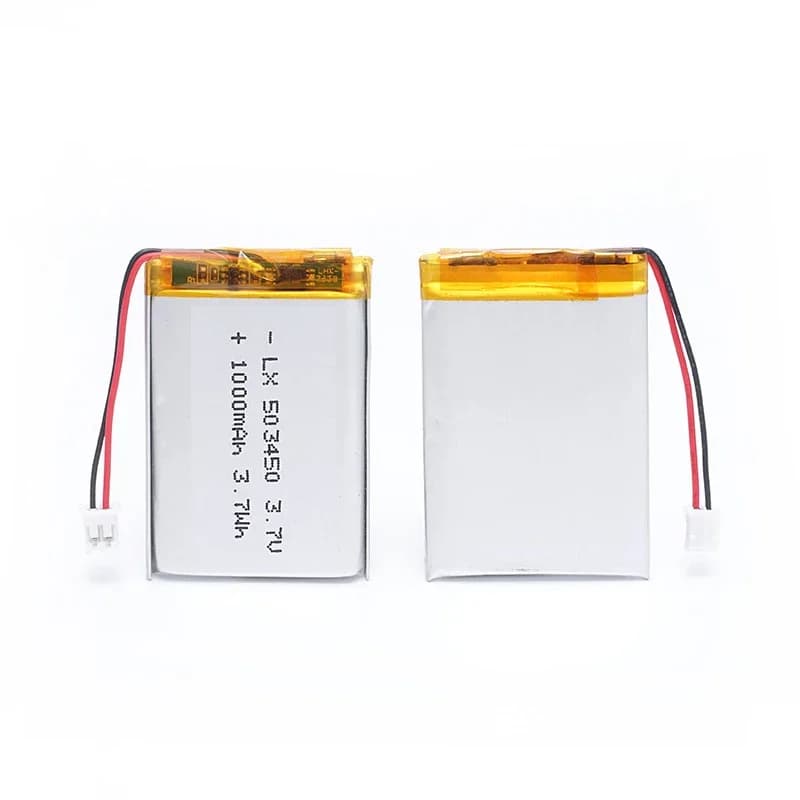 Lithium Rechargeable Battery 503450/523450 3.7V 1000mAh Polymer  for GPS Smart Phone MP5 Walkie talkies PS4 Smart Watch - 4