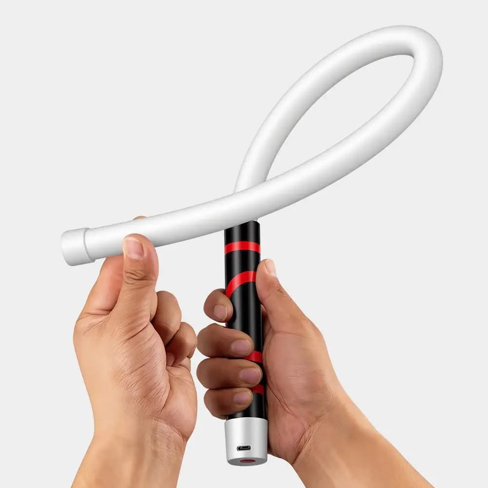 73cm Flexible LED Flashlight Stick Rechargeable Work Light Professional Mechanic Tool for Car Repair Engine Bay Inspection Lamp - 6