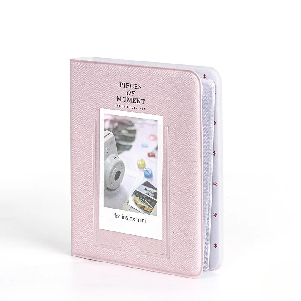 64 Pockets Fujifilm Instax Mini Album – Polaroid Picture Case for Wedding, Instant Card Storage, Keepsake Gift - 6