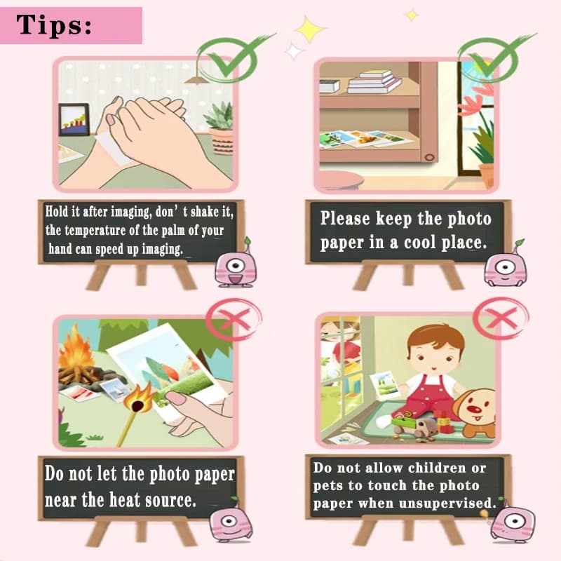 ورق صور فوري 3 بوصة فوجي فيلم إنستاكس هارت ميني 12 11 9 8 لكاميرات 70 7s 50s 90 99 25 شير SP-1 - 6