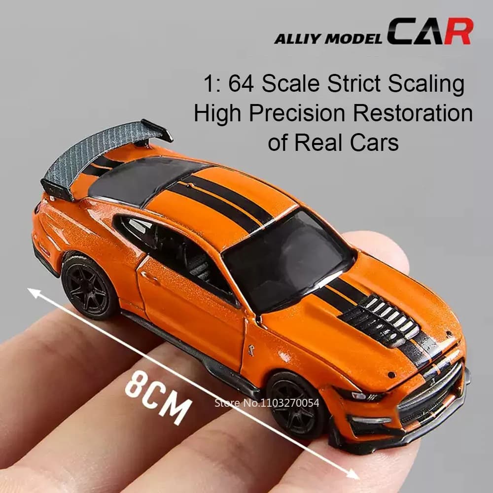 سلسلة سيارات رياضية من السبائك مقاس 1:64 Firebird JDM Daytona Stardust Corvette T1 Minivan GT500 نماذج مصبوبة ألعاب هواية جمع الأولاد - 4