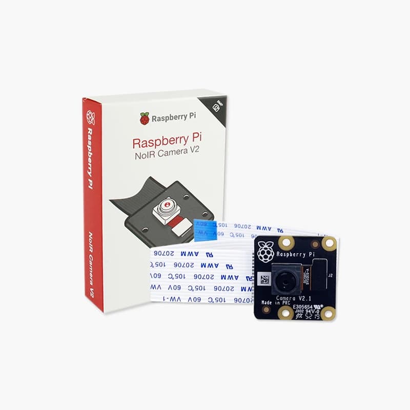 Official Raspberry Pi Camera V2 Module NoIR Night Vision 8 Million Pixels Sony IMX219 Sensor , For Raspberry Pi 4 / 3B+ / 3B