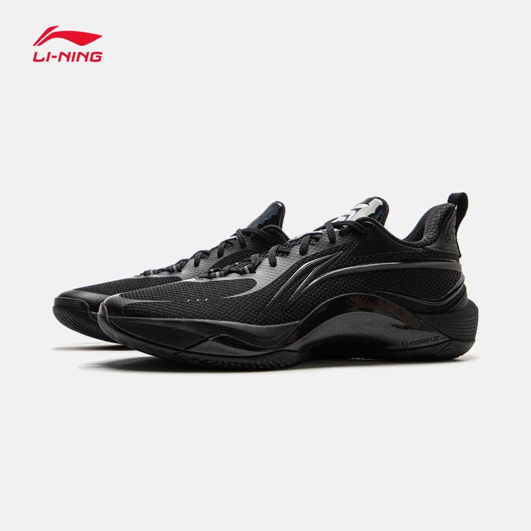 أحذية كرة سلة رجالية من LI NING، فلاش لينغ، قصيرة، دعم مستقر، ارتداد، مقاومة للاهتراء، مقاومة للانزلاق، رأس دائري، للألعاب الرياضية - 4