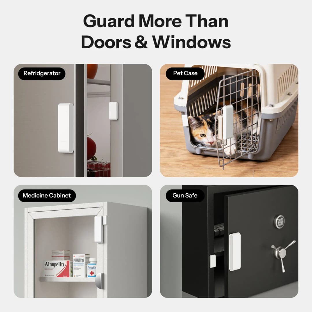 SONOFF SNZB-04PR2 SenseGuard DW Gen2 Zigbee Door/Window Sensor Active Security with Tamper Alerts App Monitoring via ZBBridge-P - 4