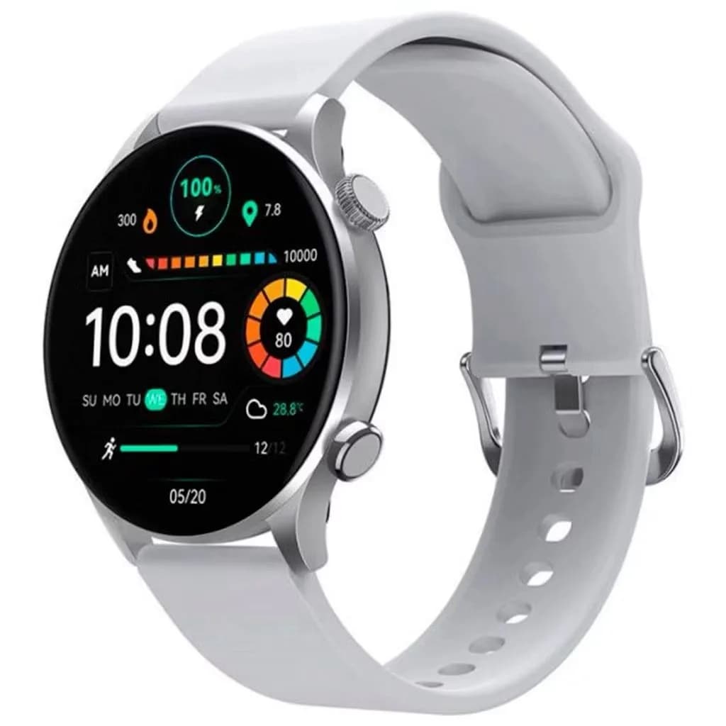 Haylou Solar plus Smartwatch 1.43" AMOLED Bluetooth Phone Call Capability IP68 Waterproof Sports Smart Watch - 2