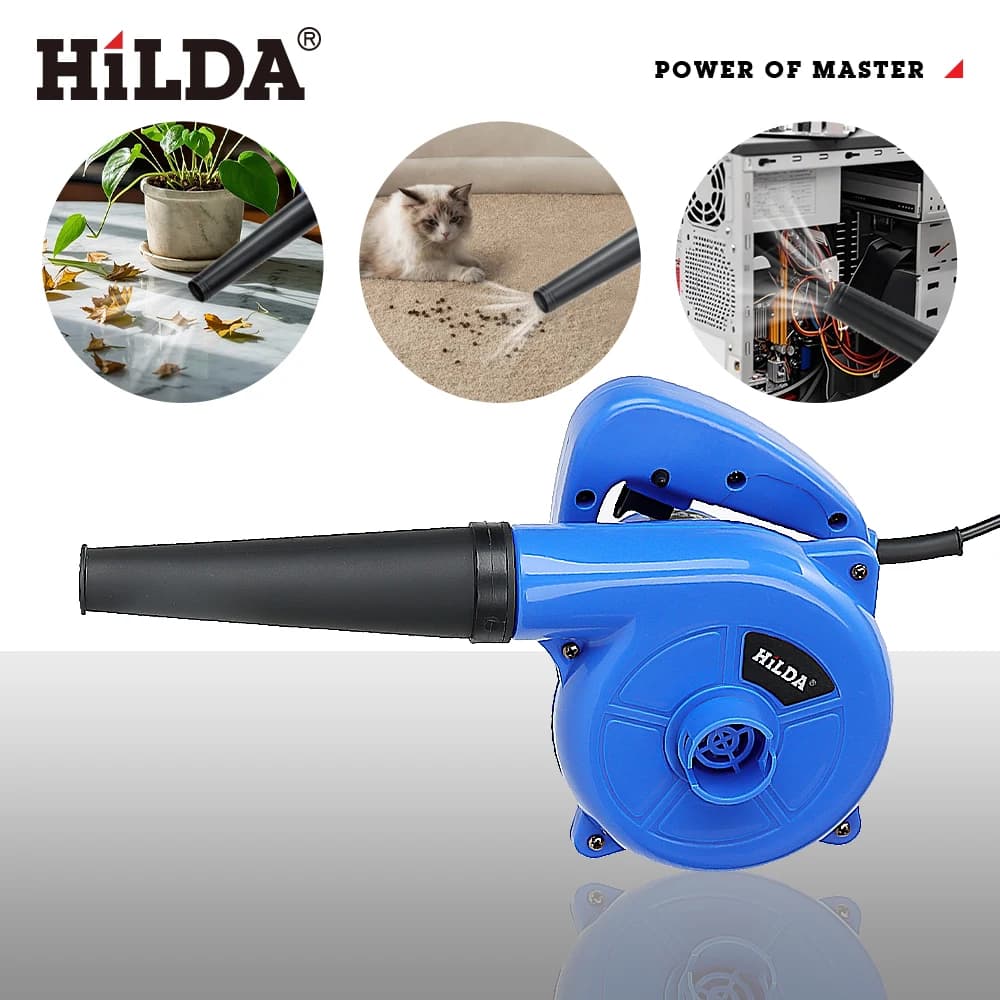 HILDA Air Blower Dust Blower 1000W Computer Cleaner Electric Air Blower Dust Blowing Dust Computer Dust Collector Blower - 2