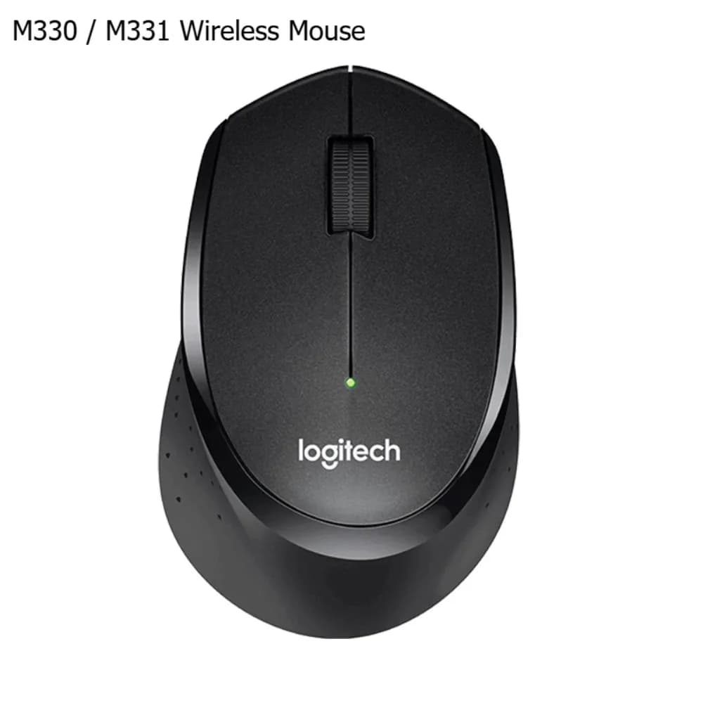 Logitech M330 Ergonomic Contour Wireless Silent Mouse Comfort Grip Design Quiet Click for Office Home PC Computer Accessories - 5