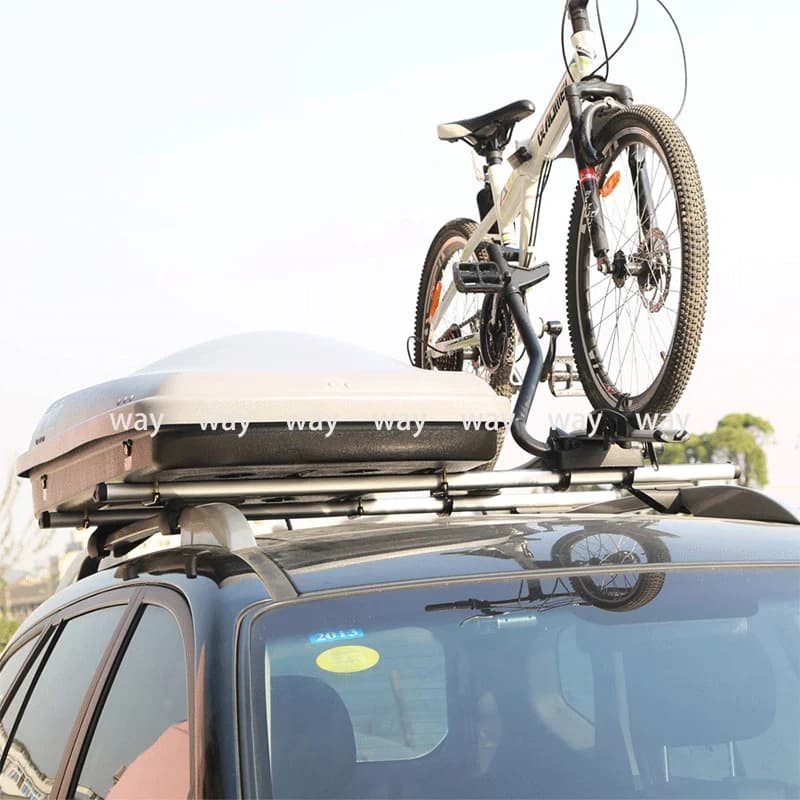 2PCS 120 Or 135CM Universal Fits Car With Original Roof Rack SUV Roof Rack Crossbars For Kayak Cargoline Snowboarding - 5