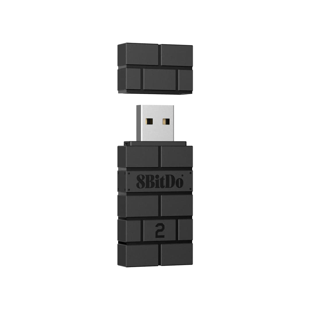 8BitDo USB Wireless Bluetooth Adapter 2 for Nintendo Switch 2 PS3 PS5 Xbox JoyCon  RR2 R eceiver For PC Windows Mac Raspberry Pi - 5