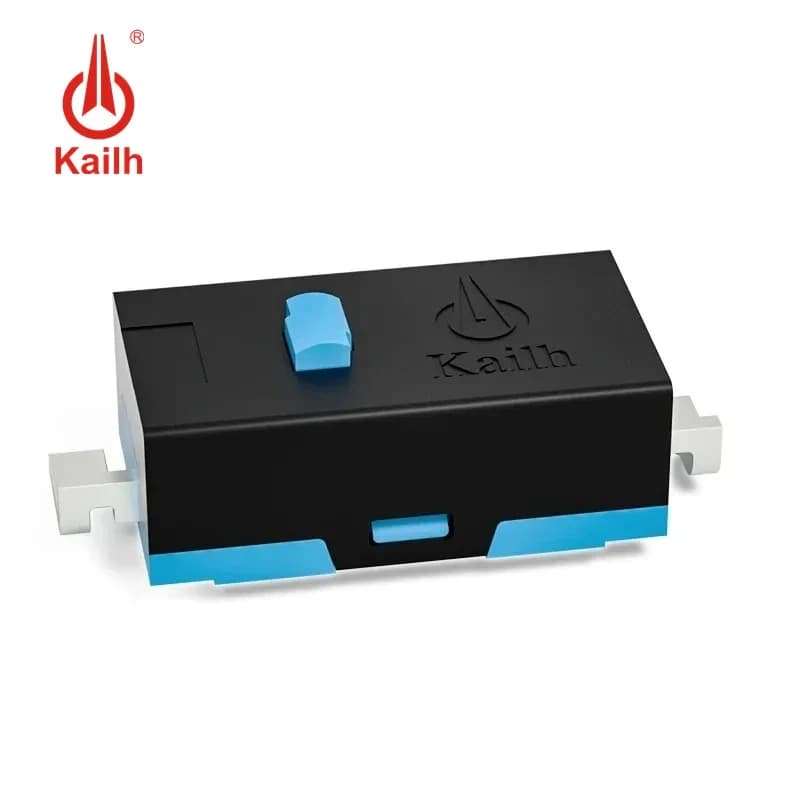مفتاح Kailh SMD Blue Dot صغير، مايكرو، مناسب لـ Logitech M905 G903 G900 G603 G502 GPW، مفتاح جانبي 2Pins